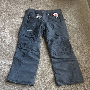 Volcom Charcoal Ski Pants